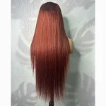 13x4 color 33 Straight Hair Lace Wig