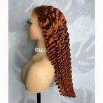 13x4 color 350 Deep Wave Hair Lace Wig - Image 2
