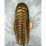 13x4 color 4/27 Deep Wave Lace Wig