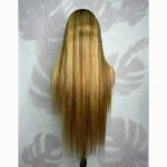 13x4 color 4/27 Straight Hair Lace Wig