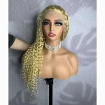 13x4 color 613 Curly Hair Lace Wig - Image 2