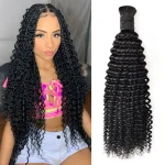 Bulk Hair Kinky Curly Natural Black