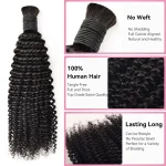 Bulk Hair Kinky Curly Natural Black - Image 3