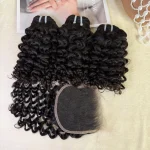 Mink Virgin Jerry Curly Hair - Image 3