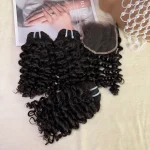 Mink Virgin Jerry Curly Hair - Image 4