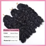 Crochet Hair Burmese Curly - Image 2