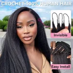 Crochet Hair Kinky Straight
