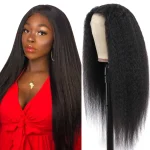 Mink Hair 200% Density HD Lace Wig Kinky Straight
