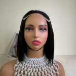 5x5 Transparent Lace Bob Straight Hair