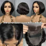 5x5 HD Subtle Layered Bouncy Bob Wig - Image 3