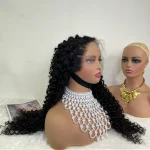 Mink Hair 200% Density HD Lace Wig Deep Wave - Image 3