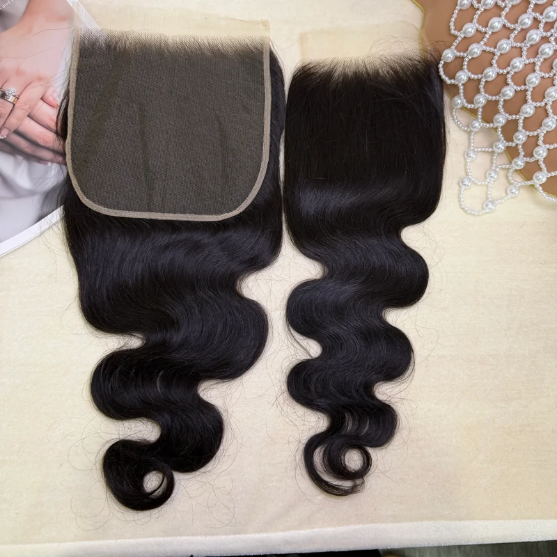 5x5 HD lace closure body wave Virgin hair 5x5 HD Lace Cloure Body Wave Hair - Image 1
