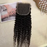 Virgin hair 5x5 HD Lace Cloure Deep Wave Hair - Image 2
