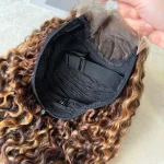 Color 4/27 Burmese Curly Hair 5x5 HD Lace Wig - Image 4