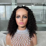 Mink hair 5x5 HD lace curly hair wig