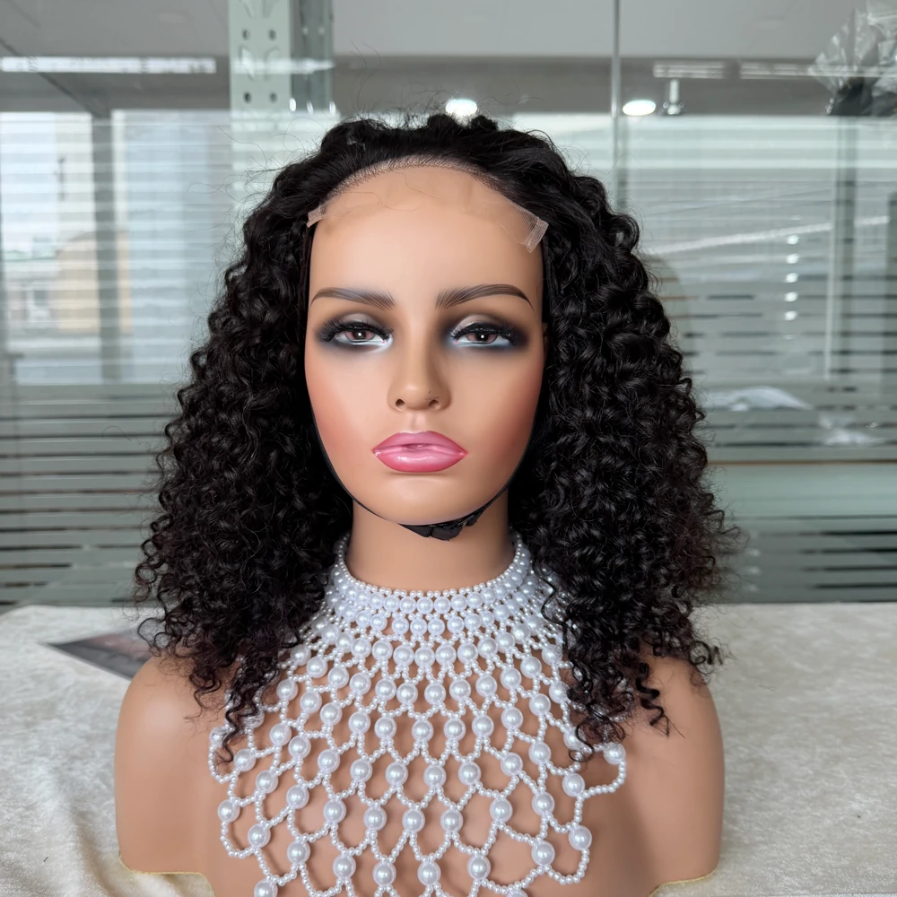 Mink hair HD lace wig curly wave Mink hair 5x5 HD lace curly hair wig