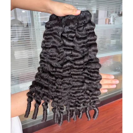 Vietnamese Raw Hair Burmese Spiral Hair Bundles